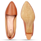 Women Heel Pump TAN