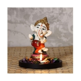 eCraftIndia Showpiece Wood Ganesha Idol 15 x 15 cms Pack of 1