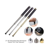 Tactical Telescopic Baton Stainless Steel Self Defence  Security Folding Stick