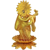 PAYSTORE - Metal Radha Krishna Religious Showpiece Idol 5 cm ( Pack of 1 )