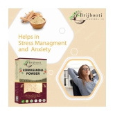 Brijbooti Nagori Ashwagandha Root Powder - 100 gm | Fight Anxiety & Stress | improve energy Levels