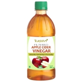 Kashvy Filtered Apple Cider Vinegar | 100% Natural Syrup 1000 ml Unflavoured Pack of 2