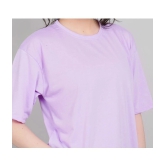 PPTHEFASHIONHUB Lavender Cotton Womens T-Shirt ( Pack of 1 ) - None