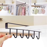 BUTWHY Mug Cups Wine Glasses Storage Hooks Kitchen