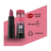 Seven Seas 3D Matte Lipstick | Long Lasting | Waterproof Matte Lipstick for Women (Crimson)