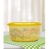 HOMETALES Polyproplene Yellow Food Container ( Set of 4 ) - Yellow