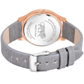 Loretta MT-335 Grey Leather Belt Slim Dial Women & Girls Watch