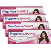 Mankind Prega News Advance HCG Home Pregnancy Test Midstream Urine Test Kit One Step Pregnancy Test Easy to Use Accurate Result in Just 3 Minutes x Pack of 1 (4)