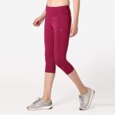 Women's Gym Capri - Mouve Mouve L