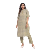 Samici Khadi Kurta Set - l