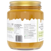 Farm Naturelle Acacia Flora Wild Honey 850gm + 150g Extra |100% Pure Honey | Raw & Unfiltered|Unprocessed|Lab Tested Honey In Glass Jar with Engraved Virgin Wooden Spoon