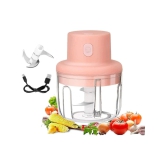 Gupta And Sons USB523 Pink Electric USB Portable Chopper 250W