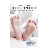 WUGO:: Deep Moisturising Foot Peeling Mask for Cracked Feet | Dead Skin Remover | Make Your Feet Baby Soft |Lavender | Exfoliate Foot Crack Socks|with Lavender Remove Dead Skin|Get Result Soft Feet in 5-7 Days