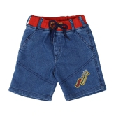 Cremlin Clothing - Blue Denim Boys Shorts ( Pack of 1 ) - None