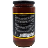 Farm Naturelle Jungle Flower Wild Forest Honey 1kg|NMR Tested Honey In Glass Jar with Engraved Virgin Wooden Spoon | Raw & Unfiltered|Unprocessed Raw Honey