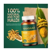 Vansaar Haldi Tablets | Natural Immunity Booster | Relieves Constipation & Indigestion | 60 Tablets