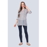 Meher Impex Multi Color Cotton Womens Tunic ( Pack of 1 ) - None