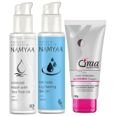 Namyaa Complete Intimate Care Set (Intimate Serum, 100 g with Intimate Wash, 100 g and Advanced Lacto Underarm Cream, 100 g)