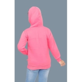 Coxxup Girls Cotton Blend Light Weight Jacket For ( Pack of 1 , Pink ) - None