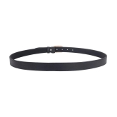 Zacharias - Black Faux Leather Mens Casual Belt ( Pack of 1 ) - None