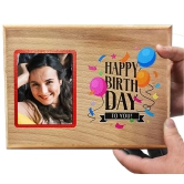 Achchha Gift Personalized Birthday gift Wooden Photo Frame Gift for Birthday - eco friendly zero plastic gift