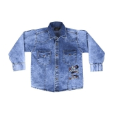 Kids Denim Full sleeves Shirt - None