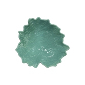 Ceramic Dining Studio Collection Uneven Aqua Blue Handmade 11 Inches Designer Serving Bowl || Serving Platter