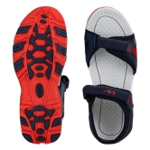 Campus - Blue Mens Floater Sandals - None