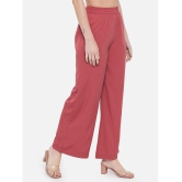 ALL WAYS YOU - Polyester Regular Pink Womens Formal Pants ( Pack of 1 ) - None