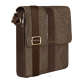 Walrus Brown Solid Messenger Bag - Brown