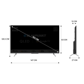 Kodak 189 Cm 75 Inches Matrix Series 4K Ultra Hd Smart QLED Google Tv 75Mt5044 Black-Black