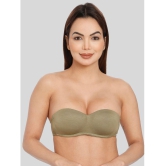 ILRASO - Olive Polyester Lightly Padded Women's Balconette Bra ( Pack of 1 ) - None