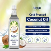 Coconut Oil - 100% Pure And Unrefined Cold Pressed Oil, 900 ml