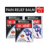 Dr. Ortho Balm 40gm - 100% Ayurvedic Balm Pack of 3