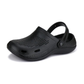 Bersache - Black Mens Clogs - None