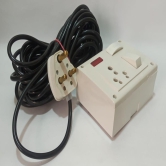 16A 1 Socket & 1 Switch Extension Box with Indicator, 16A Plug & 3 Meter Wire