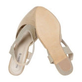 MARC LOIRE Cream Block Heels - None