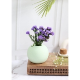 Light Green Round Planter-Single