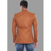 DKGF Fashion - Mustard Polyester Regular Fit Mens Blazer ( Pack of 1 ) - None