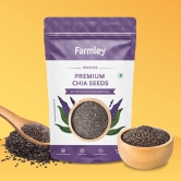 Farmley Premium Seeds Combo Pack for Eating | Total 200 g*4 | Chia Seeds | Flax Seeds | Pumpkin Seeds | Sunflower Seeds