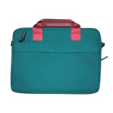 (Green/Pink) Laptop Bag with Sling Compatible with MacBook 13 inch 14 inch All Models