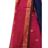 Tisser Maheshwari Cotton Silk saree with blouse piece