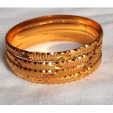 GOLD PLATED BANGLE -SET 4