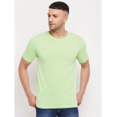 Lycos - Cotton Blend Regular Fit Sea Green Mens T-Shirt ( Pack of 1 ) - None