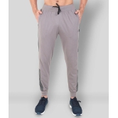 Zeffit - Light Grey Cotton Blend Mens Joggers ( Pack of 1 ) - XL