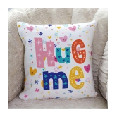 HOMETALES - Multicolor Polyester Gifting Printed Cushion