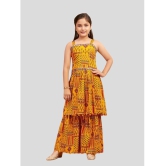 Aarika Yellow Polyester Girls Kurta and Sharara Set ( Pack of 1 ) - None