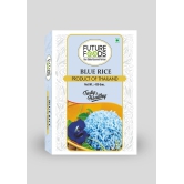 Future Foods Blue Rice 450 gram- Combo of Thai Jasmine Rice & Blue Butterfly Pea Flower (0.450 kg)