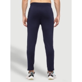 Rapid Dry Blue Striped Track Pant for Men-Navy Blue / 7XL