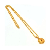 Jewar Mandi New Design Gold Plated Locket/Pendant with Rope/Rassi Chain Daily use for Men, Women & Girls, Boys - Golden